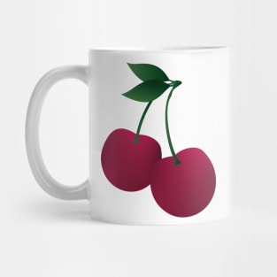 Sweet cherry fruit strawberry gift cherry tree Mug